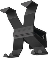 Wandgarderobe Aluminium 4Haken Länge 170 mm