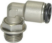 L-Steckverschraubung, drehbar, AG zyl. mit O-Ring