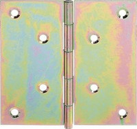 Scharnier sendzimirverzinkt quadratisch GAH