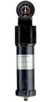 Aktivkohlefilter mit Differenzdruckmanometer