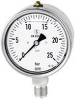 Glyzerinmanometer, CrNi-Stahl-Ausführung - 233.30