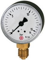 Standardmanometer mit Kunststoffgehäuse