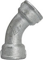 Tempergussfittings, verzinkt