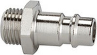 Nippel für Kupplungen NW 7,2-7,8, Messing vern.